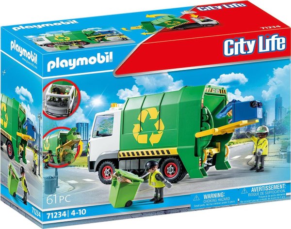 Playmobil 71234 City Life Recycling Truck Müllauto